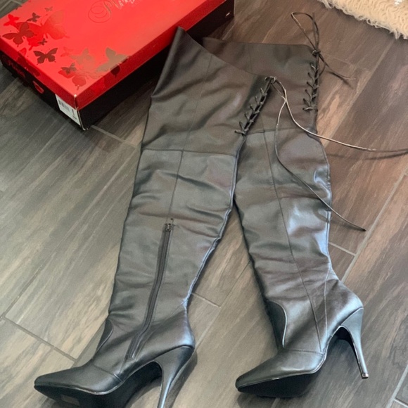 NEW - Thigh High Boots - Picture 7 of 8